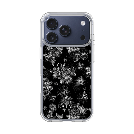 Slim Protection Case［ EATME - Toile de Jouy - Black ］