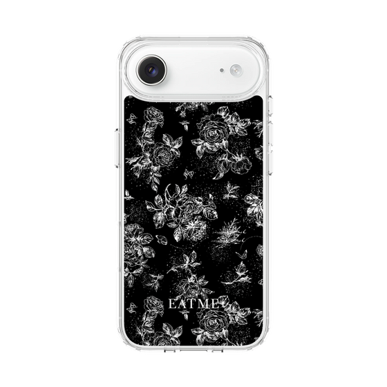 Slim Protection Case［ EATME - Toile de Jouy - Black ］