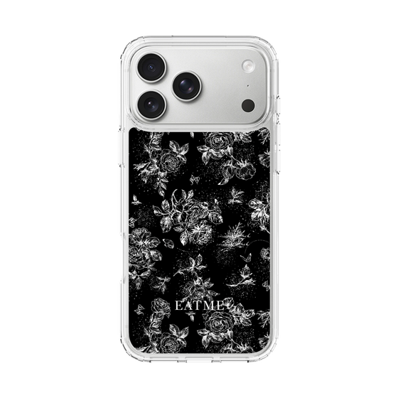 Slim Protection Case［ EATME - Toile de Jouy - Black ］