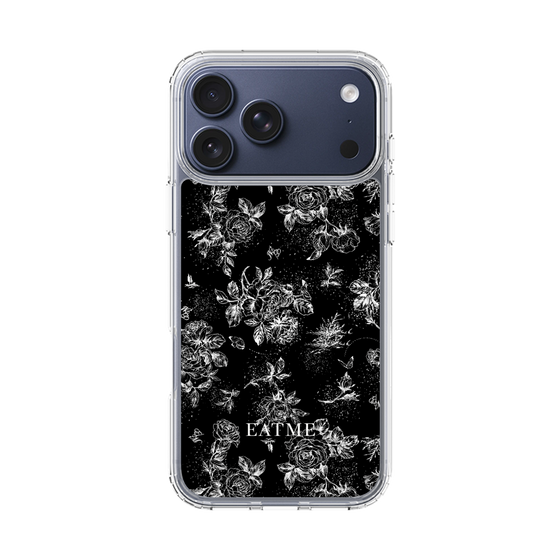 Slim Protection Case［ EATME - Toile de Jouy - Black ］