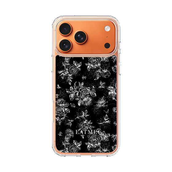 Slim Protection Case［ EATME - Toile de Jouy - Black ］