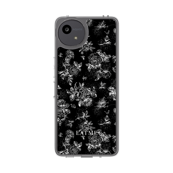 Slim Protection Case［ EATME - Toile de Jouy - Black ］