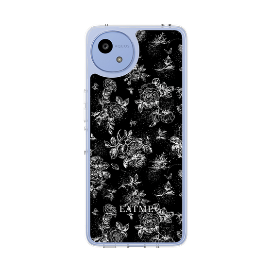 Slim Protection Case［ EATME - Toile de Jouy - Black ］