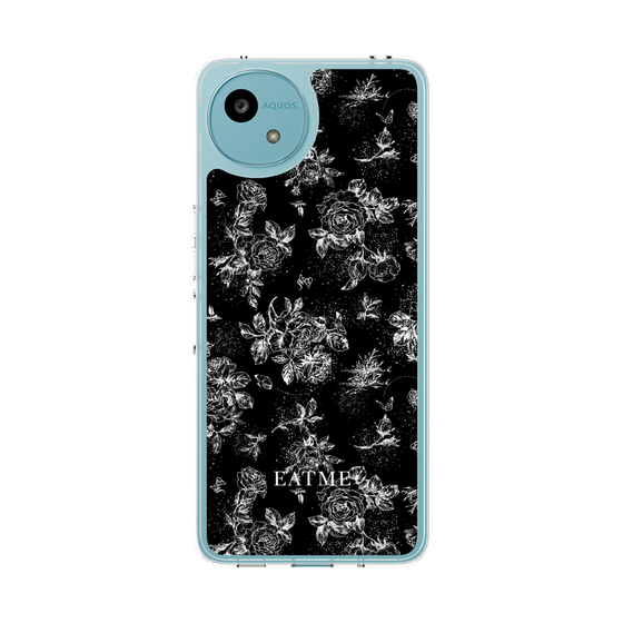 Slim Protection Case［ EATME - Toile de Jouy - Black ］