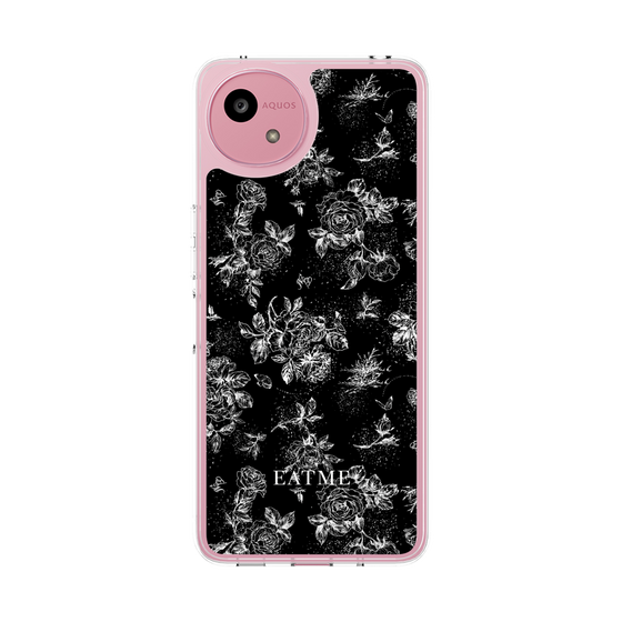 Slim Protection Case［ EATME - Toile de Jouy - Black ］