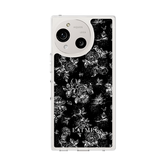 Slim Protection Case［ EATME - Toile de Jouy - Black ］