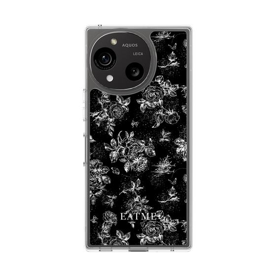 Slim Protection Case［ EATME - Toile de Jouy - Black ］