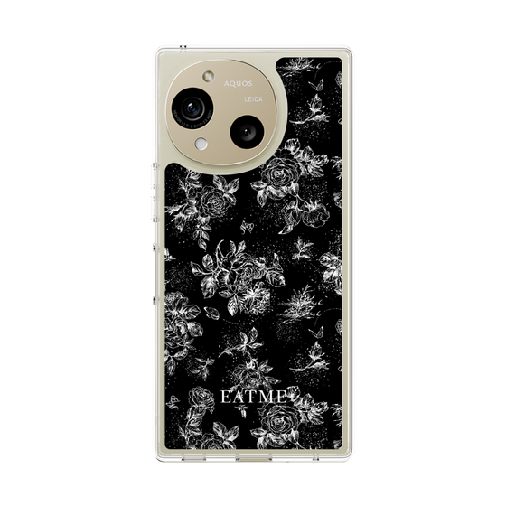 Slim Protection Case［ EATME - Toile de Jouy - Black ］