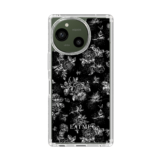 Slim Protection Case［ EATME - Toile de Jouy - Black ］