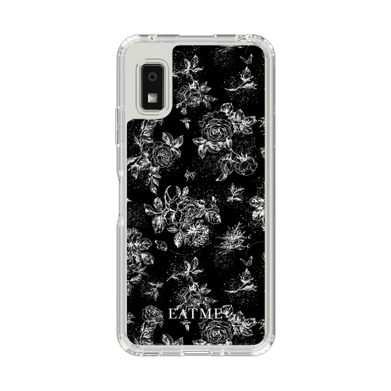 Slim Protection Case［ EATME - Toile de Jouy - Black ］