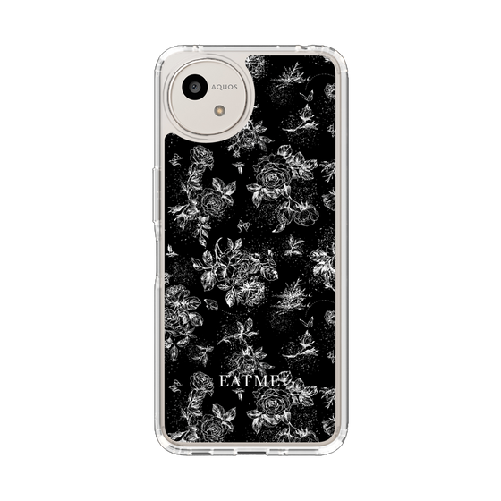Slim Protection Case［ EATME - Toile de Jouy - Black ］