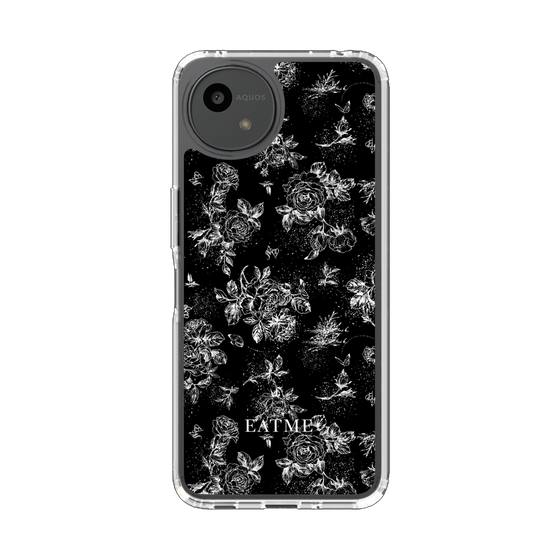 Slim Protection Case［ EATME - Toile de Jouy - Black ］