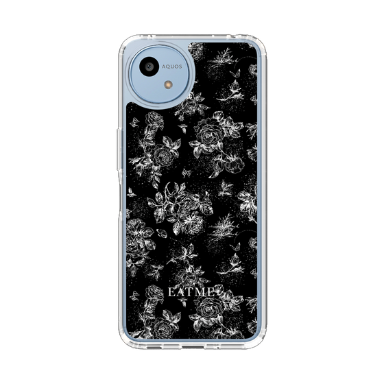 Slim Protection Case［ EATME - Toile de Jouy - Black ］