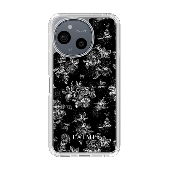 Slim Protection Case［ EATME - Toile de Jouy - Black ］
