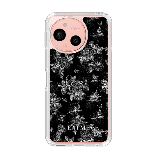 Slim Protection Case［ EATME - Toile de Jouy - Black ］