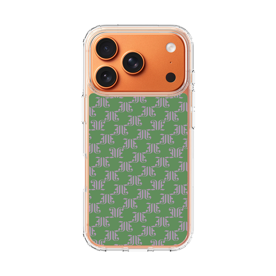 Slim Protection Case［ jouetie - Monogram - Green ］