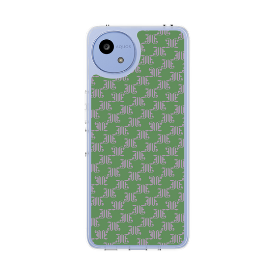 Slim Protection Case［ jouetie - Monogram - Green ］