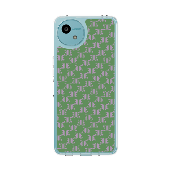 Slim Protection Case［ jouetie - Monogram - Green ］