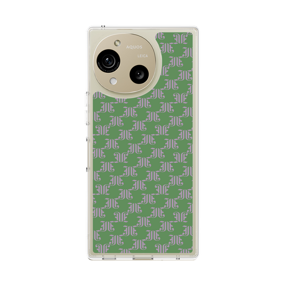 Slim Protection Case［ jouetie - Monogram - Green ］