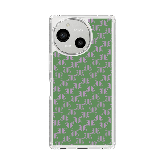 Slim Protection Case［ jouetie - Monogram - Green ］
