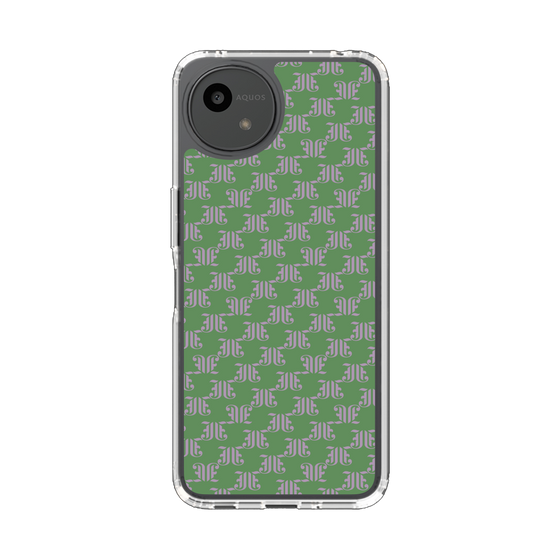 Slim Protection Case［ jouetie - Monogram - Green ］