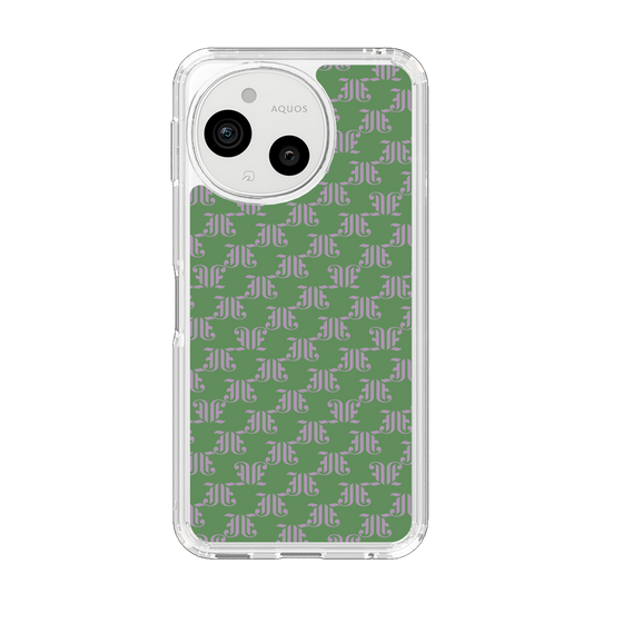 Slim Protection Case［ jouetie - Monogram - Green ］