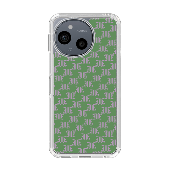Slim Protection Case［ jouetie - Monogram - Green ］