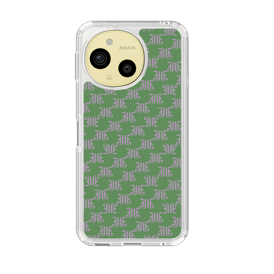 Slim Protection Case［ jouetie - Monogram - Green ］