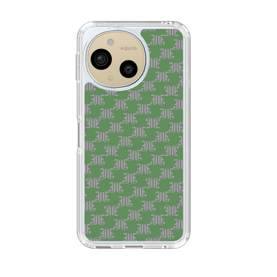 Slim Protection Case［ jouetie - Monogram - Green ］