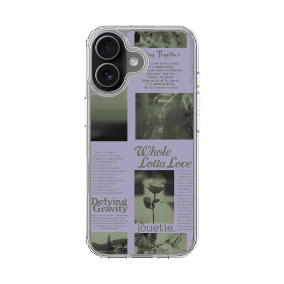 Slim Protection Case［ jouetie - Newspaper ］