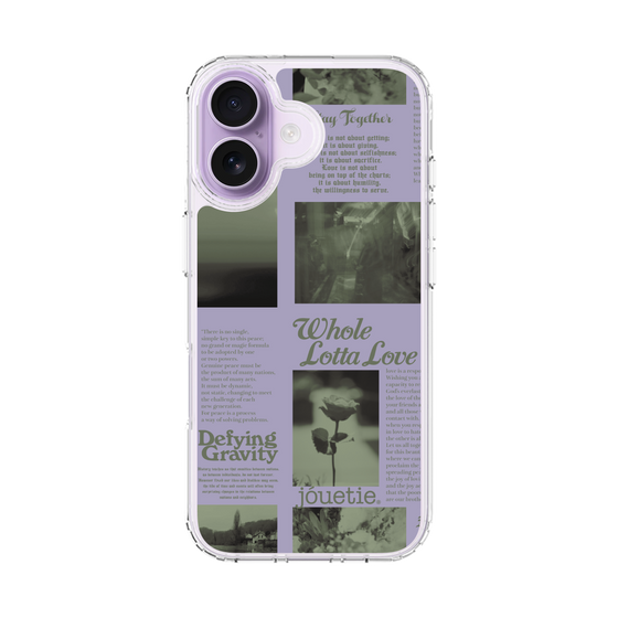 Slim Protection Case［ jouetie - Newspaper ］