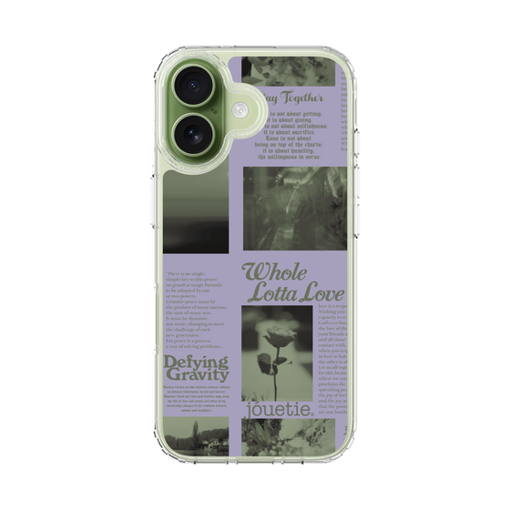 Slim Protection Case［ jouetie - Newspaper ］