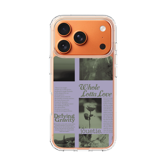 Slim Protection Case［ jouetie - Newspaper ］