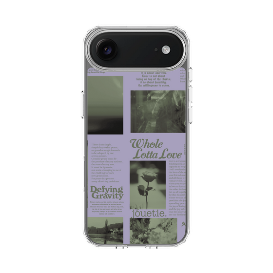Slim Protection Case［ jouetie - Newspaper ］