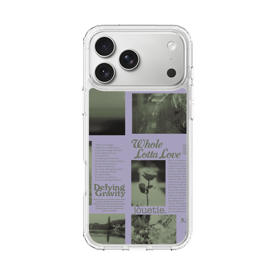 Slim Protection Case［ jouetie - Newspaper ］