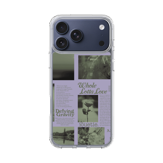 Slim Protection Case［ jouetie - Newspaper ］