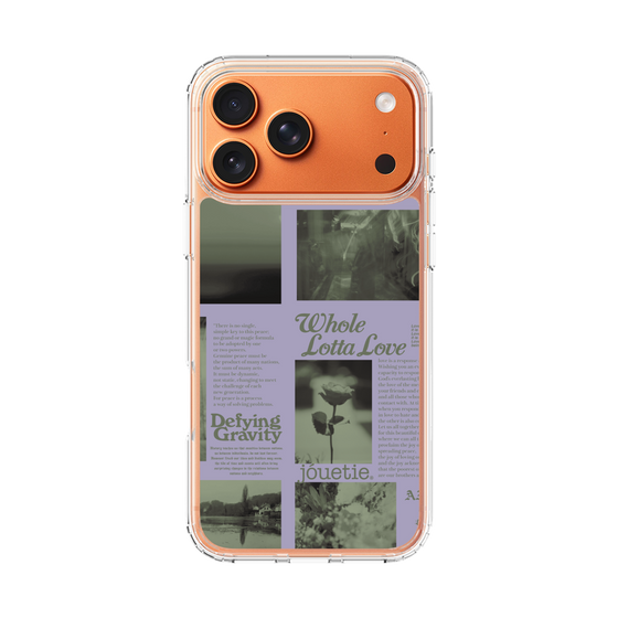 Slim Protection Case［ jouetie - Newspaper ］