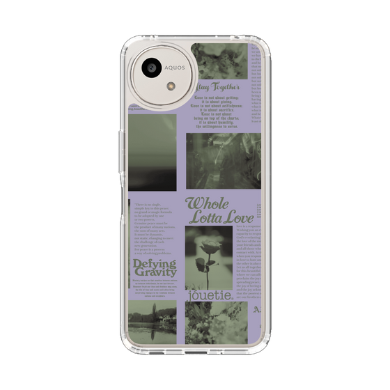 Slim Protection Case［ jouetie - Newspaper ］