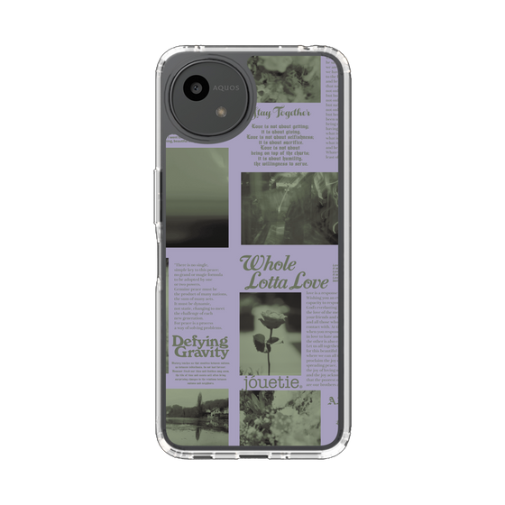 Slim Protection Case［ jouetie - Newspaper ］