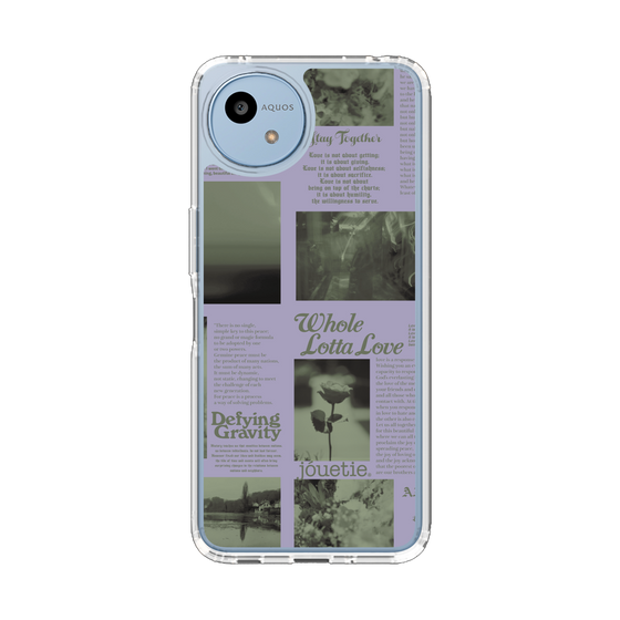 Slim Protection Case［ jouetie - Newspaper ］