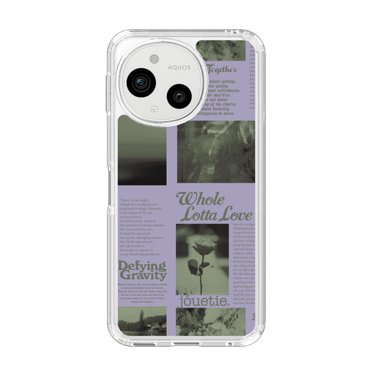 Slim Protection Case［ jouetie - Newspaper ］