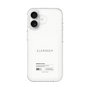 Slim Protection Case［ ELENDEEK - Logo Sticker - White ］