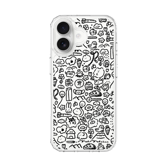 Slim Protection Case［ Mokmokchan - All-over Pattern ］