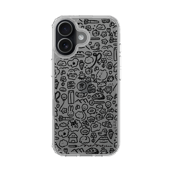 Slim Protection Case［ Mokmokchan - All-over Pattern ］