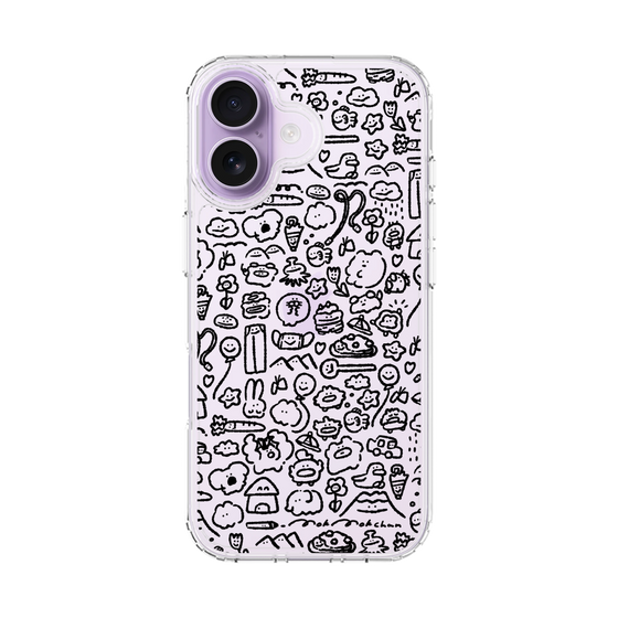 Slim Protection Case［ Mokmokchan - All-over Pattern ］