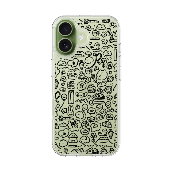 Slim Protection Case［ Mokmokchan - All-over Pattern ］