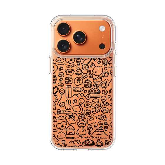 Slim Protection Case［ Mokmokchan - All-over Pattern ］