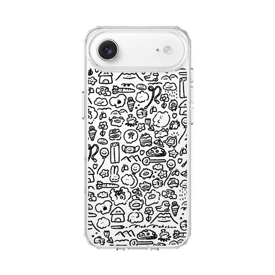 Slim Protection Case［ Mokmokchan - All-over Pattern ］