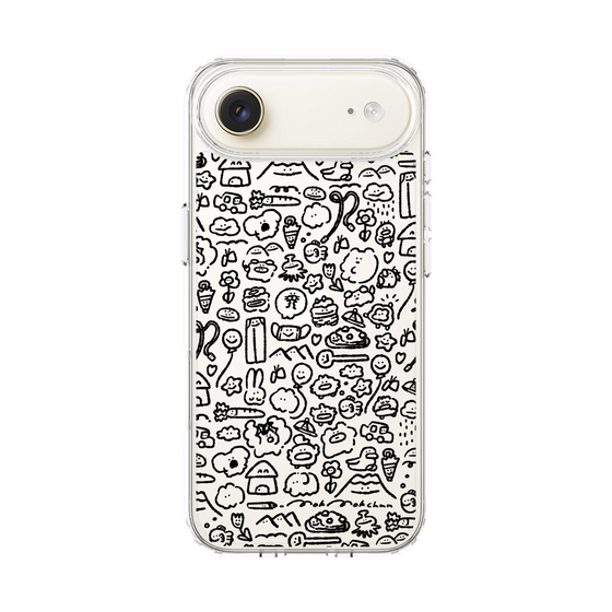 Slim Protection Case［ Mokmokchan - All-over Pattern ］