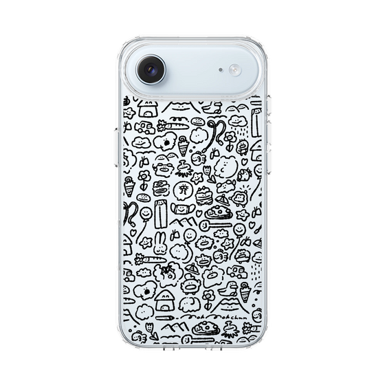 Slim Protection Case［ Mokmokchan - All-over Pattern ］